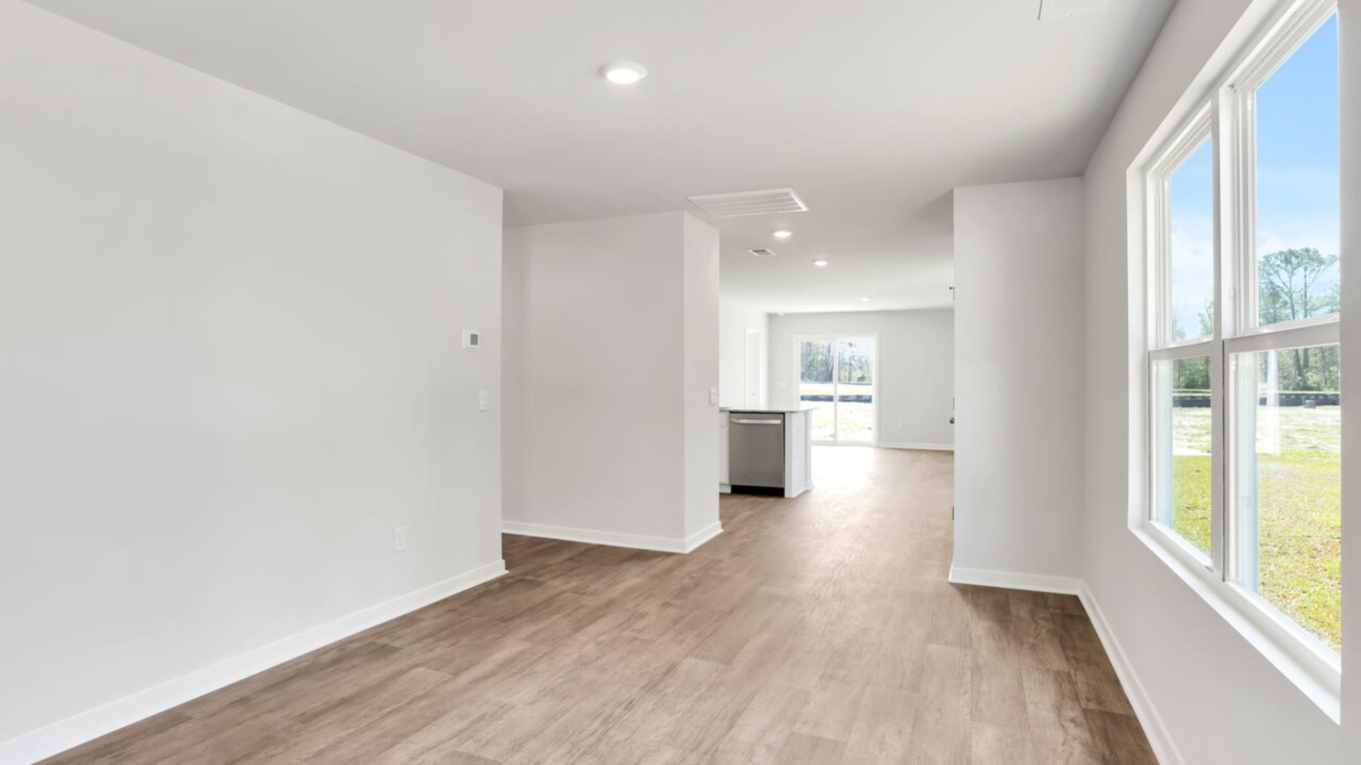 Inside this 3 bedroom, 2 bathroom home, you’ll find 1,459 square feet of comfortable living. This one-story home is meticulously designed to optimize living space through an open-concept layout.