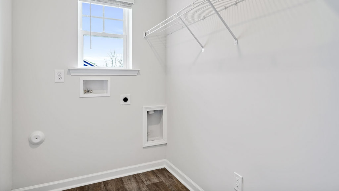 This one-story home is meticulously designed to optimize living space through an open-concept layout.