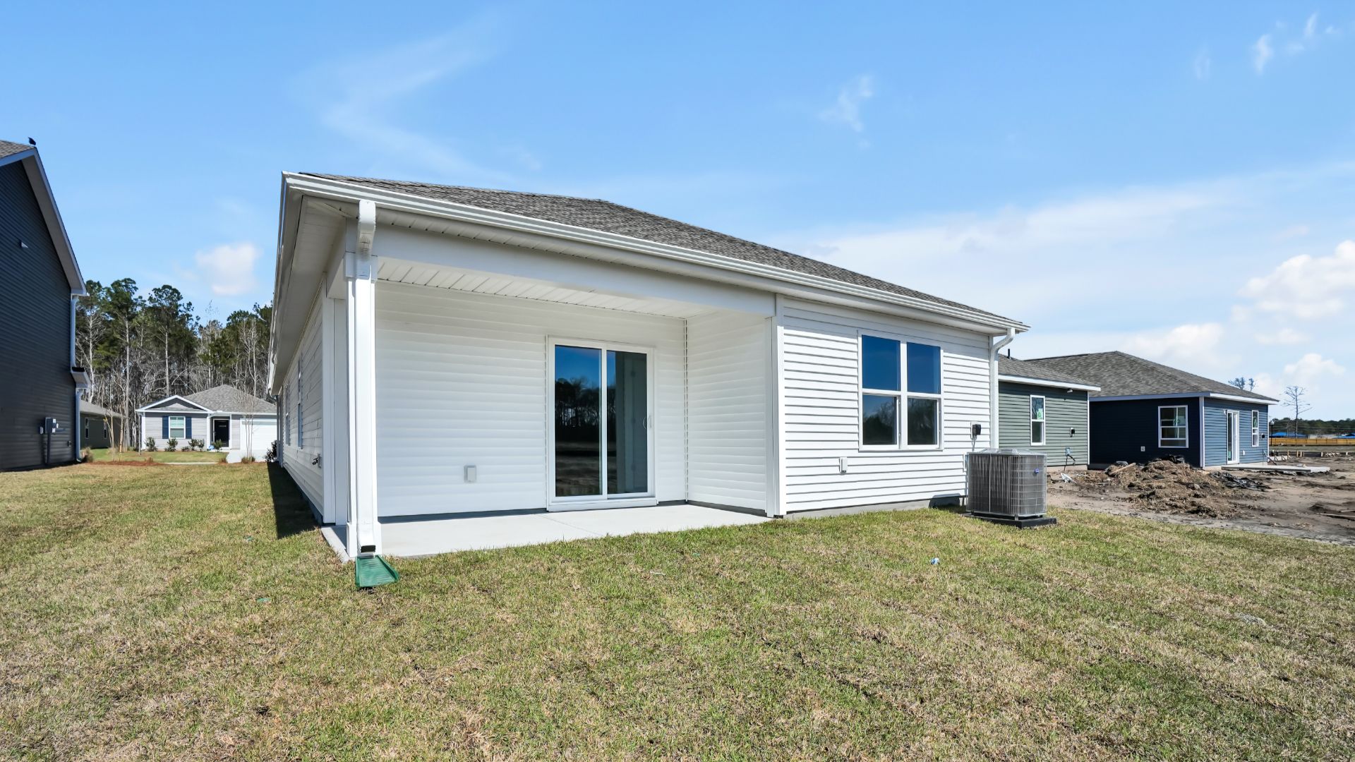 Enjoy the covered porch perfect for entertaining and enjoying the Carolina evenings.