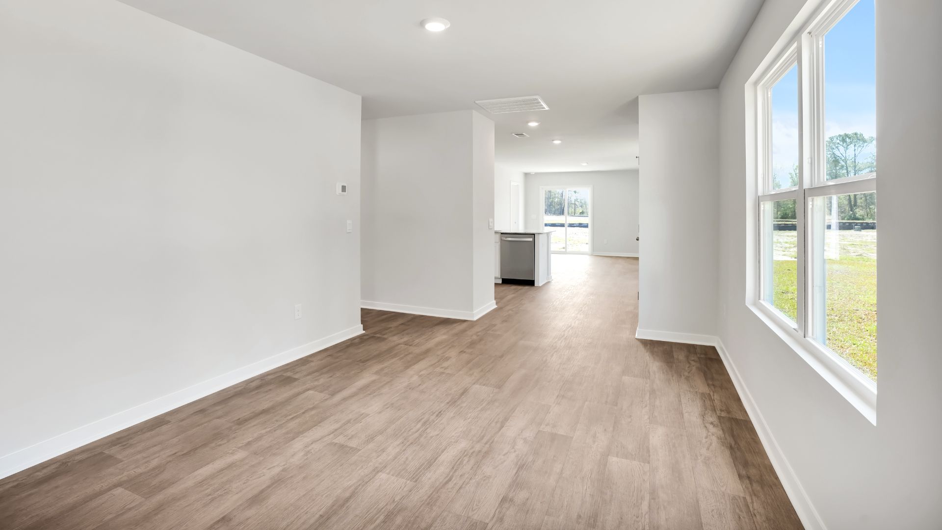 Inside this 3 bedroom, 2 bathroom home, you’ll find 1,459 square feet of comfortable living. This one-story home is meticulously designed to optimize living space through an open-concept layout.