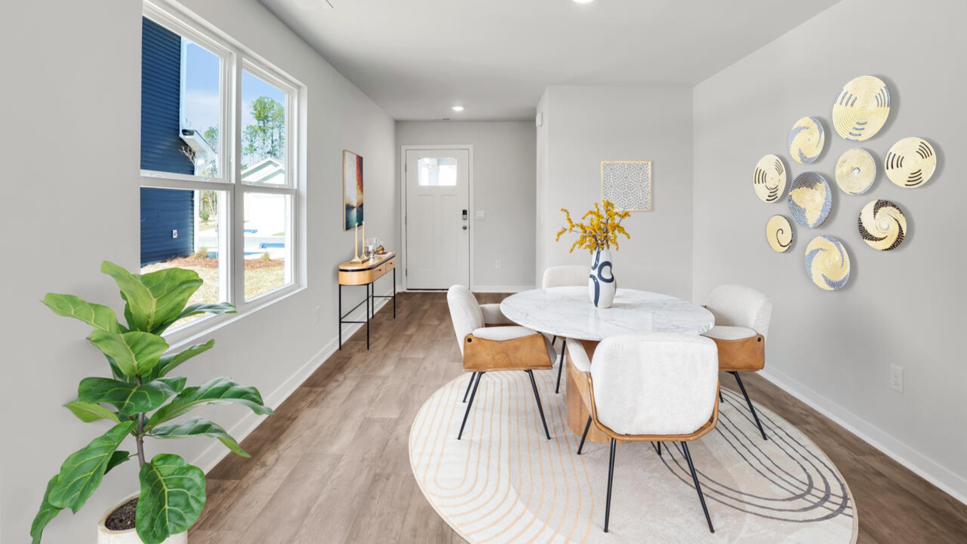 This single-story haven ensures convenience and accessibility, providing a perfect balance of open space and purposeful design for a truly enjoyable living experience.