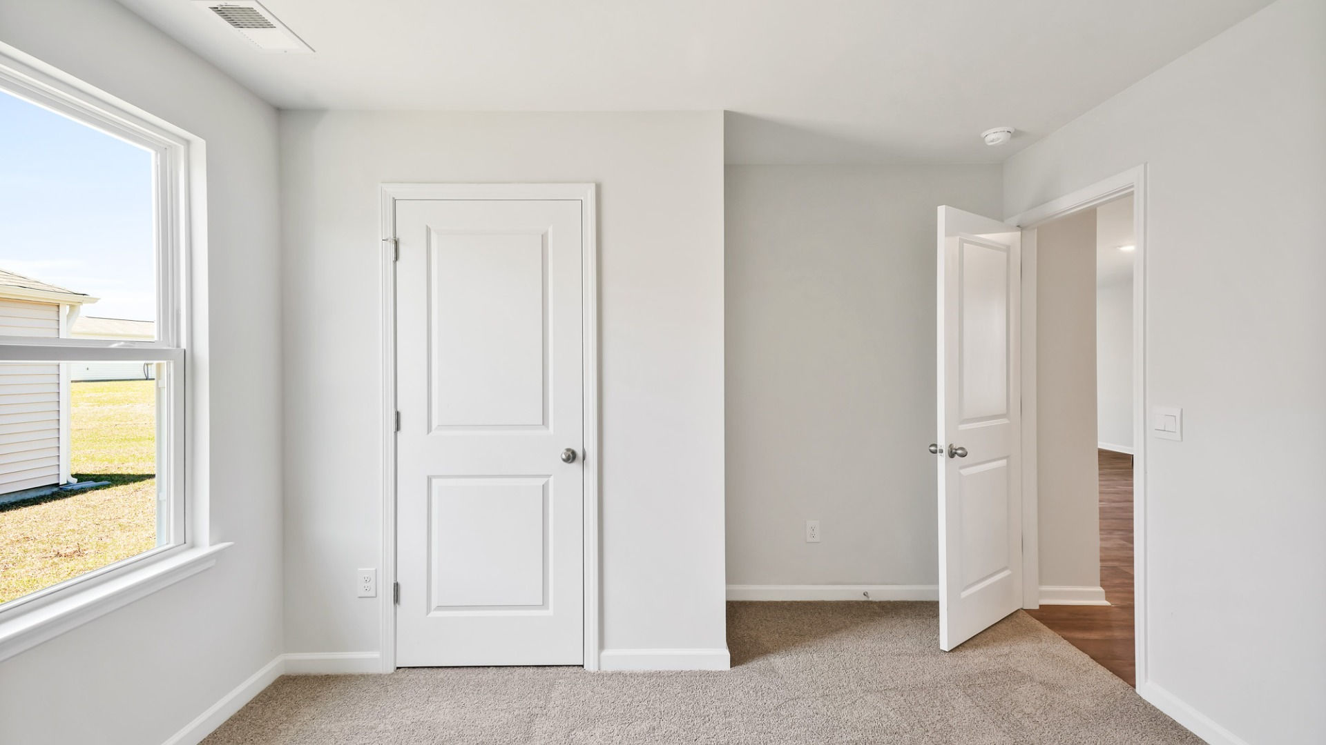In every bedroom you’ll have vinyl floors and a closet in each room. Whether these rooms become bedrooms, office spaces, or other bonus rooms, there is sure to be comfort