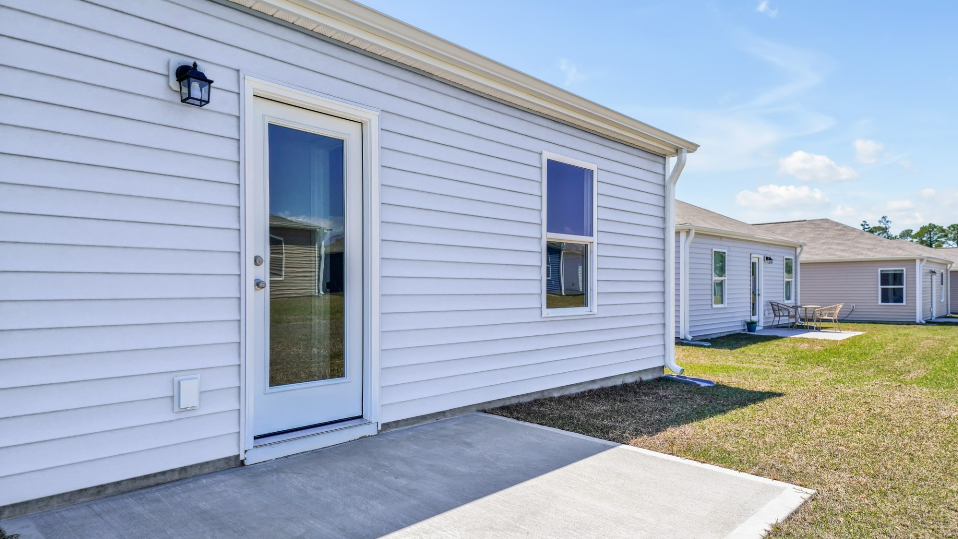 Enjoy the patio perfect for entertaining and enjoying eastern North Carolina evenings.