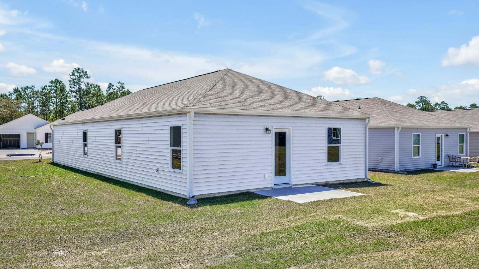 Enjoy the patio perfect for entertaining and enjoying eastern North Carolina evenings.