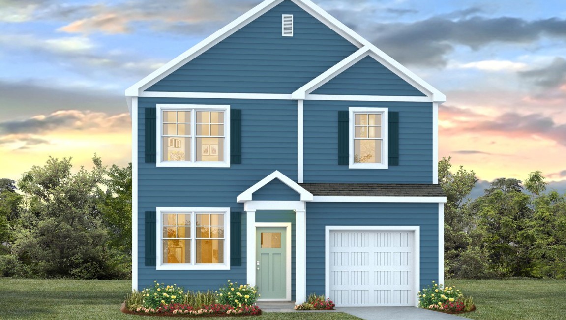 The Brandon is an adorable 2 story home with 3-bedrooms, 2.5-bathrooms and a 1-car garage and 1,597 sq ft of living space. This is a great home for a first-time owner or even a move-up buyer!