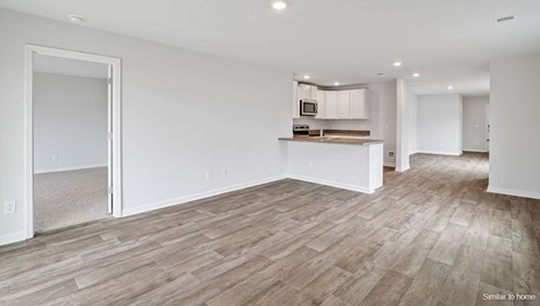 Inside this 3 bedroom, 2 bathroom home, you’ll find 1,459 square feet of comfortable living. This one-story concrete block constructed home is meticulously designed to optimize living space through an open-concept layout.