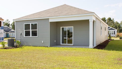 Enjoy the covered porch perfect for entertaining and enjoying the Carolina evenings.