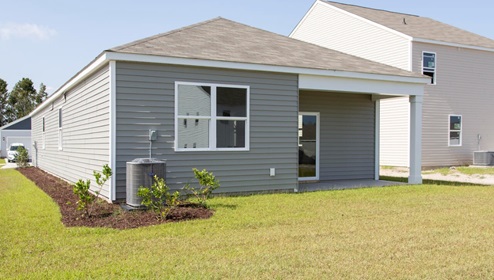 Enjoy the covered porch perfect for entertaining and enjoying the Carolina evenings.