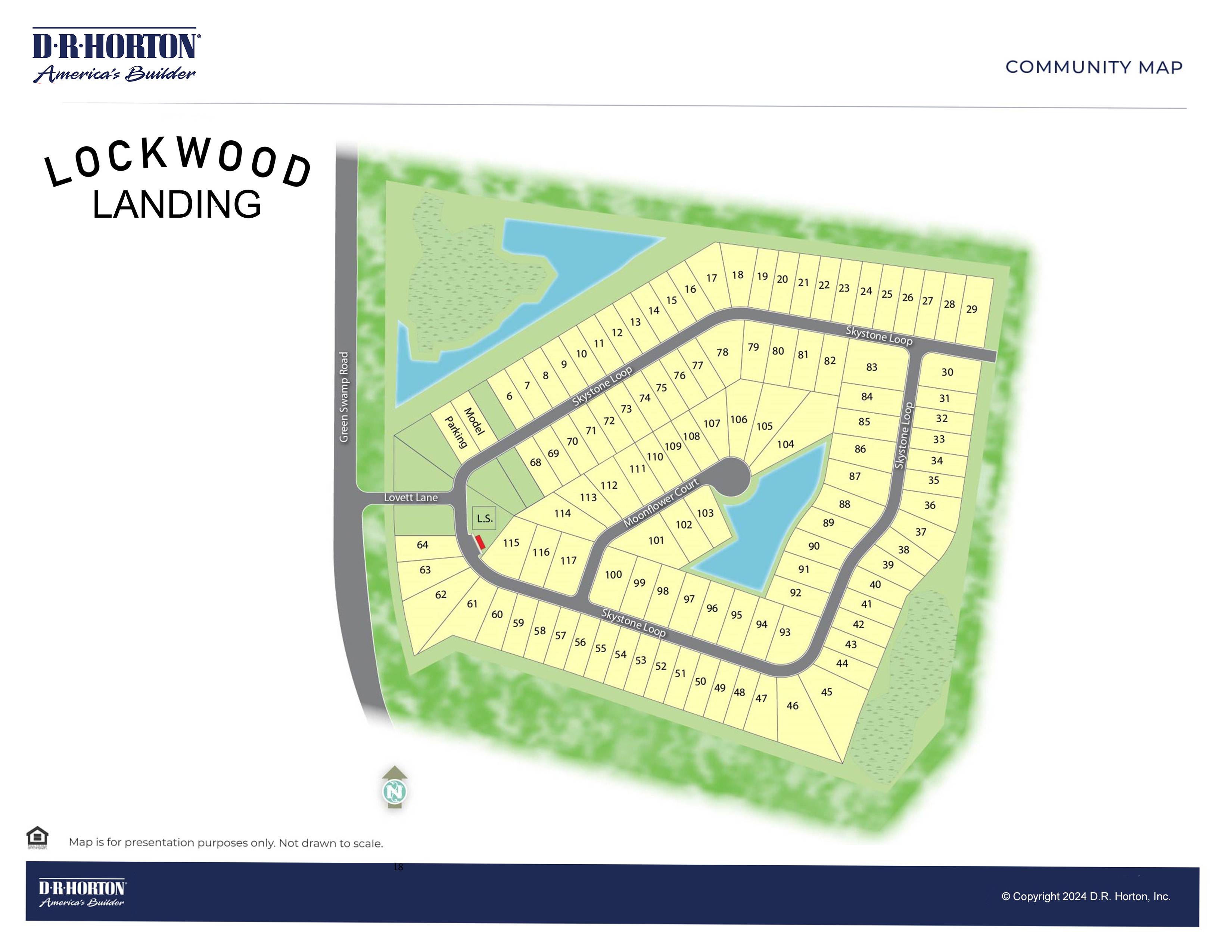 Static Lot Map