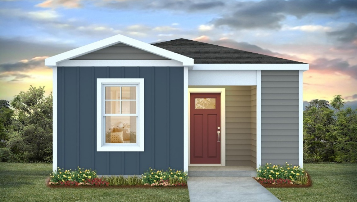 Floor Plan in Bella Point Cottages Bolivia, NC D.R. Horton