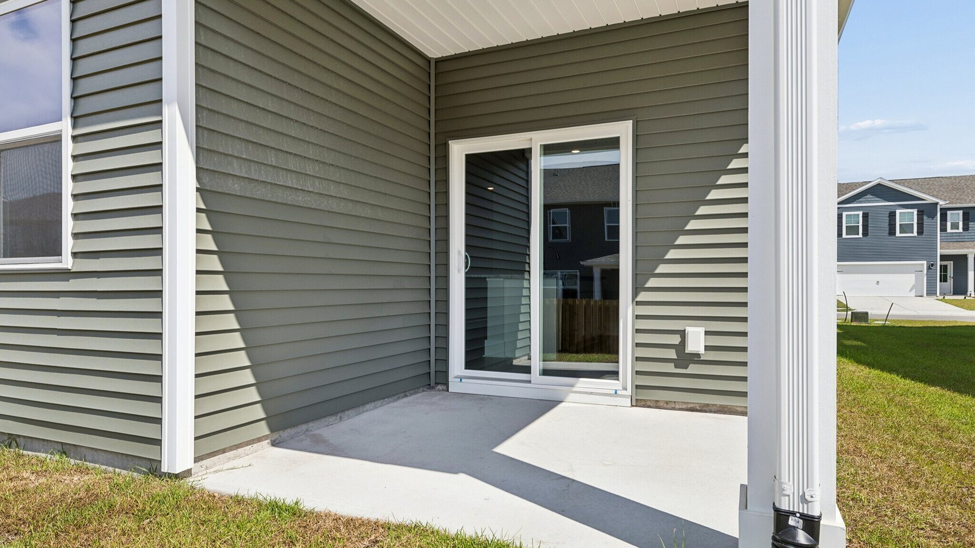 Enjoy the covered porch perfect for entertaining and enjoying the Carolina evenings.