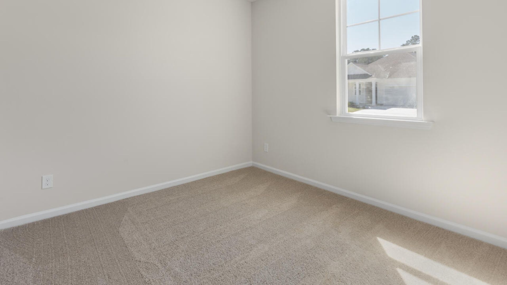 There are another two bedrooms and bath. In every bedroom you’ll have carpet flooring and a closet in each room. Whether these rooms become bedrooms, office spaces, or other bonus rooms, there is sure to be comfort.