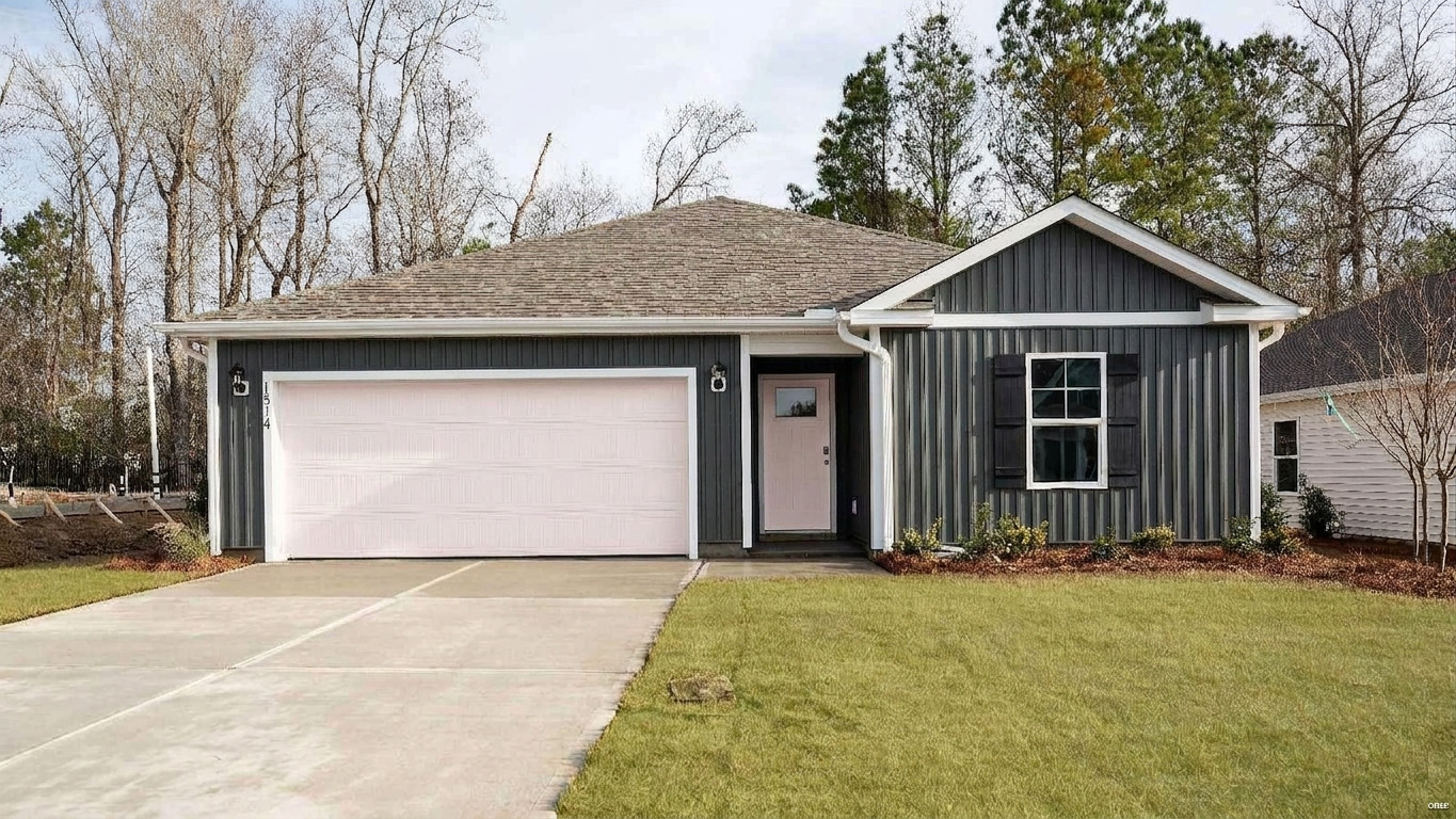 The Kerry floor plan offers open living space and a 2-car garage. At the front are two guest bedrooms and a full bathroom, perfect for visitors or a home office. Inside you’ll find 1,475 square feet of comfortable living.