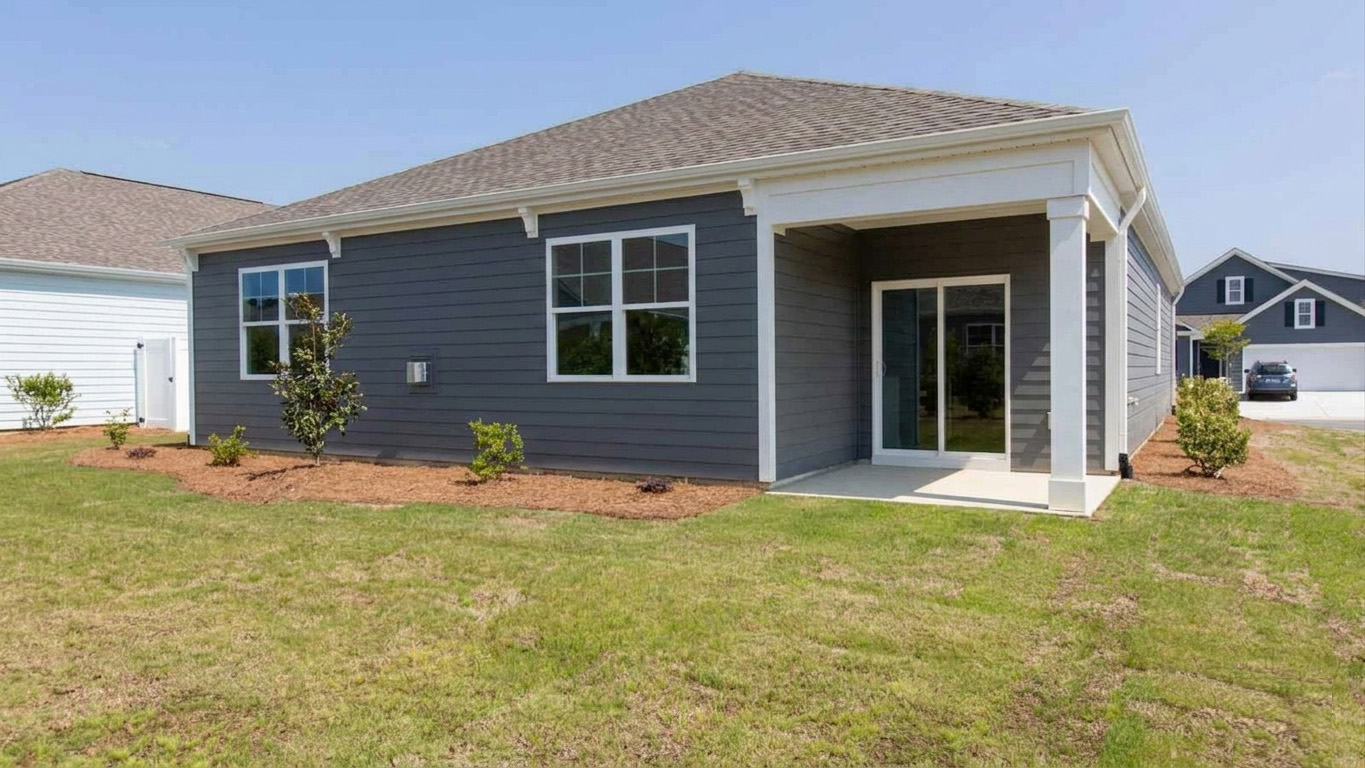Enjoy the patio perfect for entertaining and enjoying the Carolina evenings.