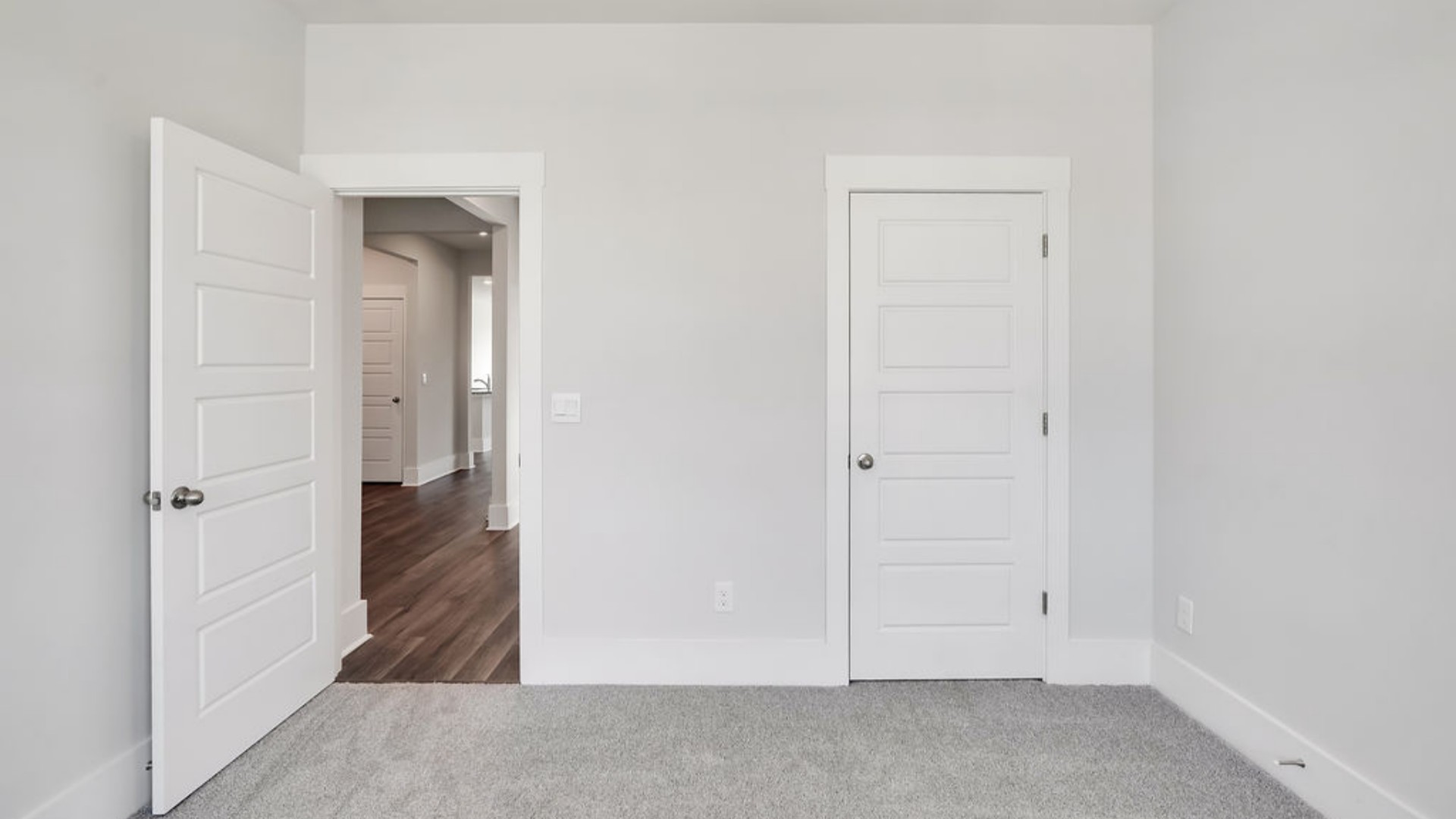 there are another 2 bedrooms and full bath. In every bedroom you’ll have carpeted floors and a closet in each room.