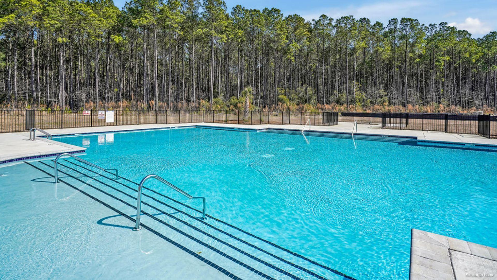 Homeowners will enjoy community amenities that include a pool, firepit, pavilion with fitness room.