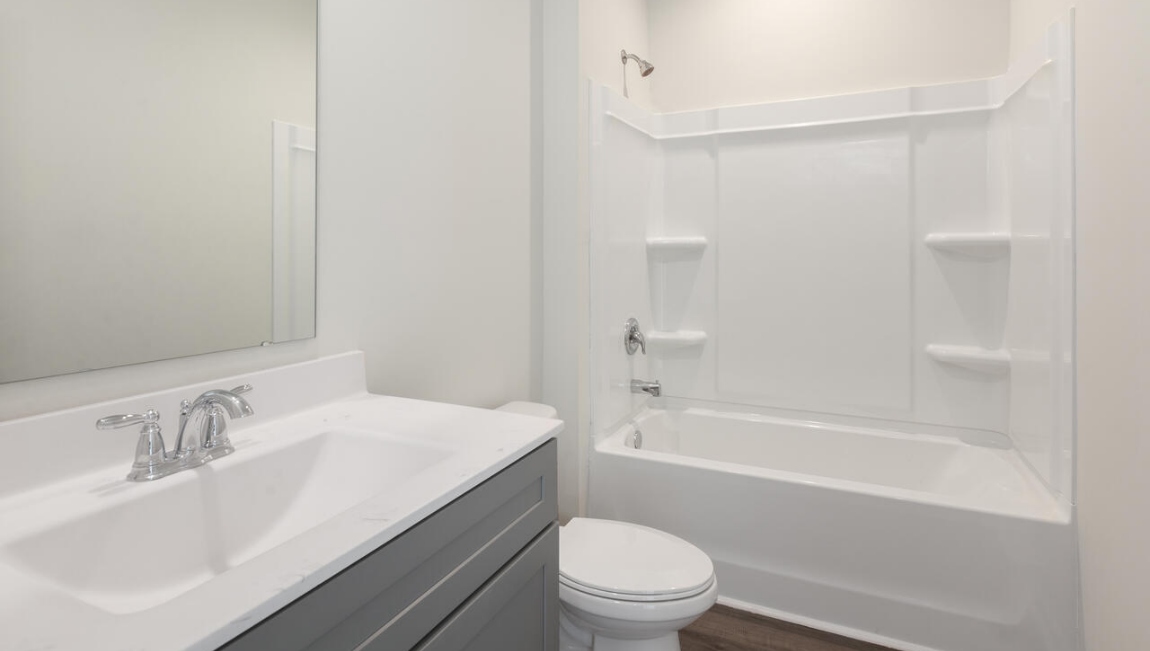 There are three additional bedrooms and full bath. In every bedroom you’ll have carpeted floors and a closet in each room. Whether these rooms become bedrooms, office spaces, or other bonus rooms, there is sure to be comfort.