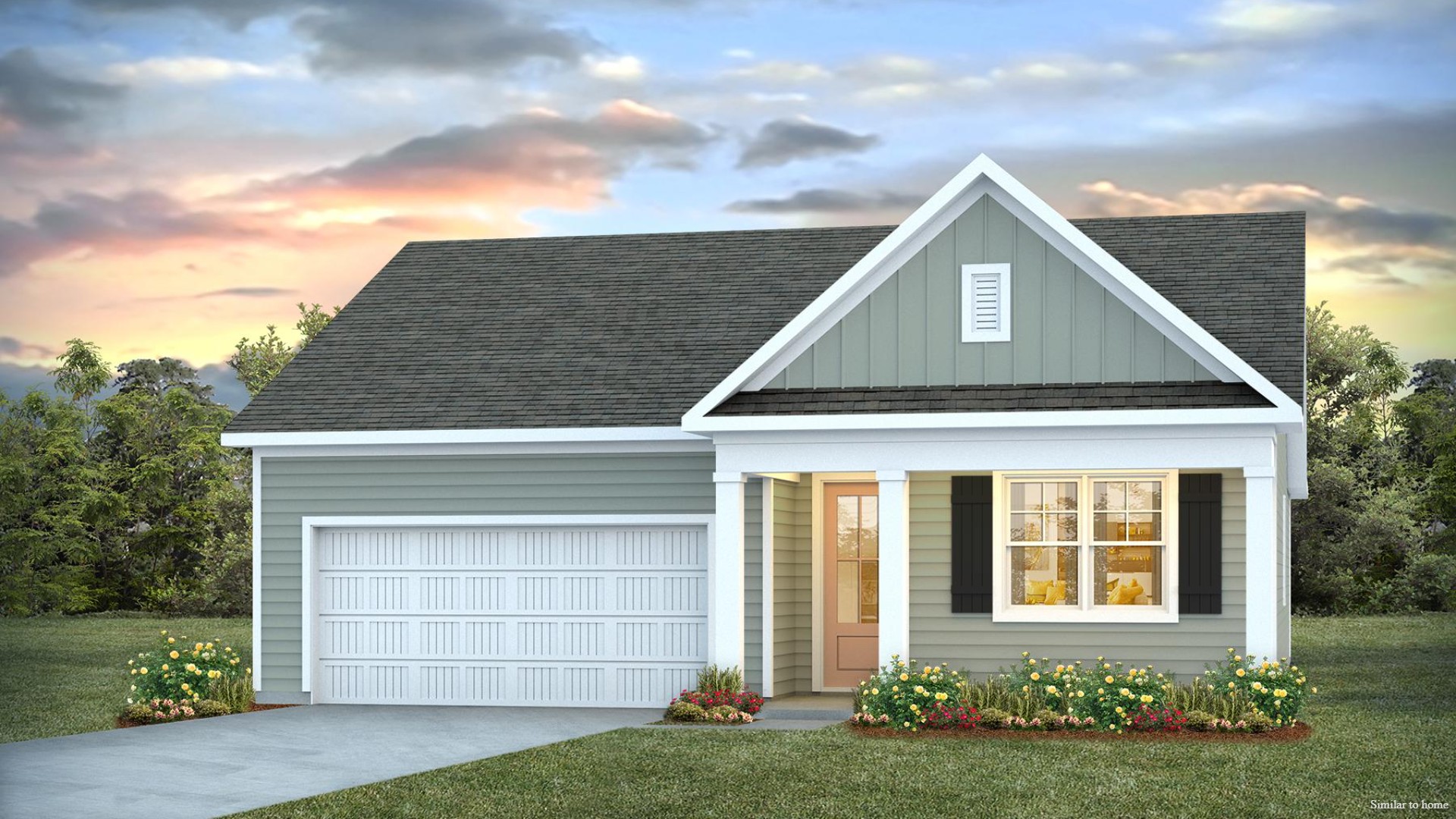 Inside this 4 bedroom, 2 bathroom home, you’ll find 1,774 square feet of comfortable living. The living area is an open concept, where your kitchen, living, and dining areas blend seamlessly into a space perfect for everyday living and entertaining.