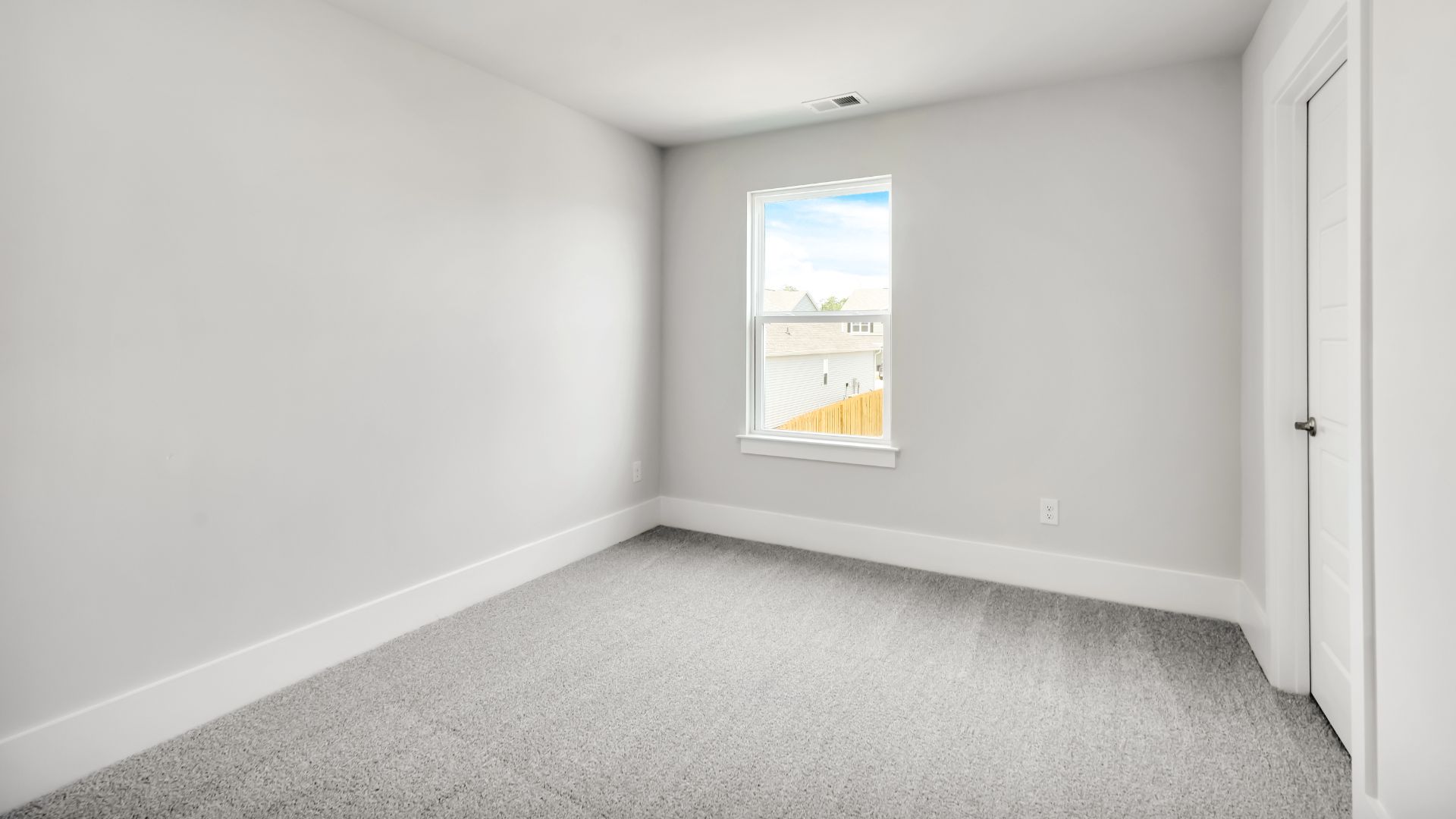 Upstairs this home also features a primary suite, complete with a large walk-in closet and en suite bathroom featuring dual vanities and a spacious shower. The additional three bedrooms share a full bath that includes dual vanities.