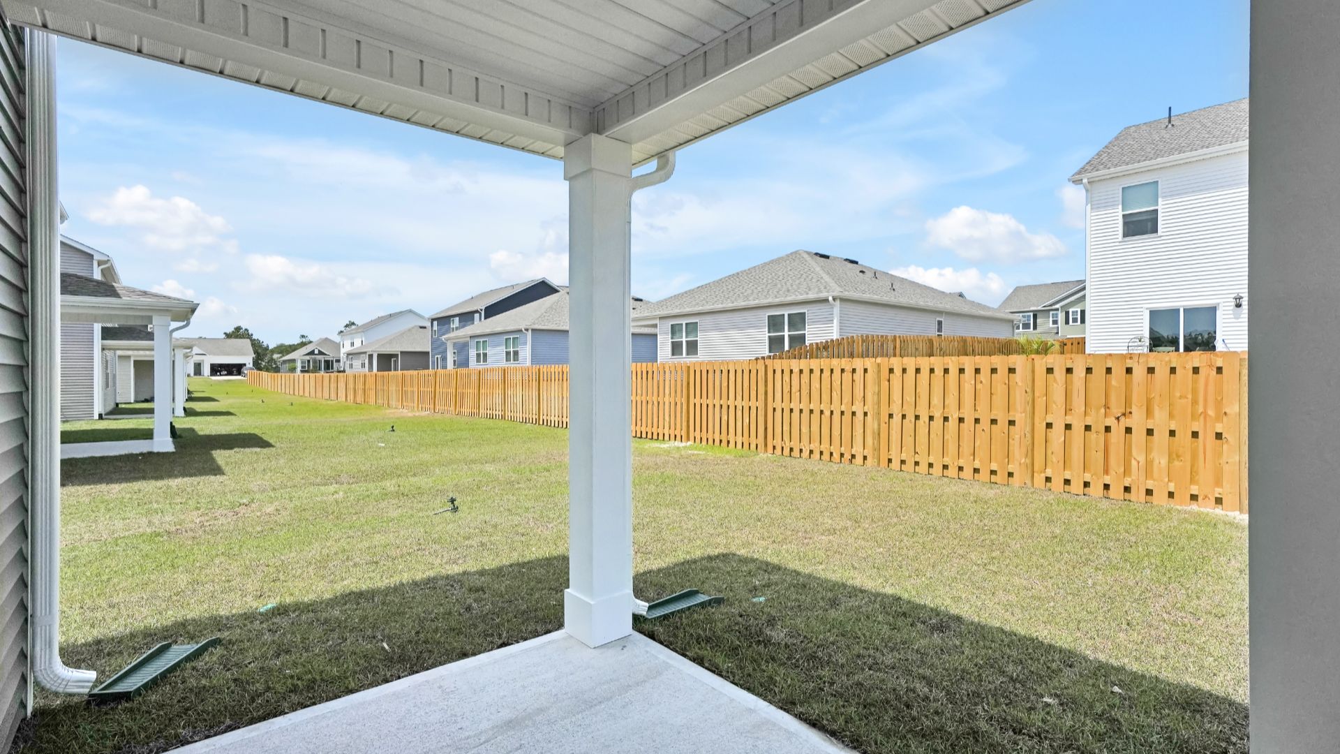 Upstairs this home also features a primary suite, complete with a large walk-in closet and en suite bathroom featuring dual vanities and a spacious shower. The additional three bedrooms share a full bath that includes dual vanities.
