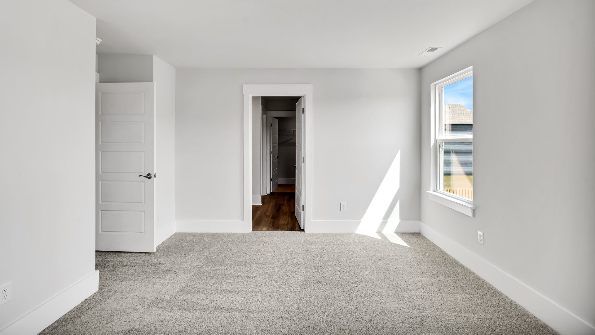 Upstairs you will find the primary bedroom has its own attached bathroom that features a walk-in closet and all the space you need to get ready in the morning.