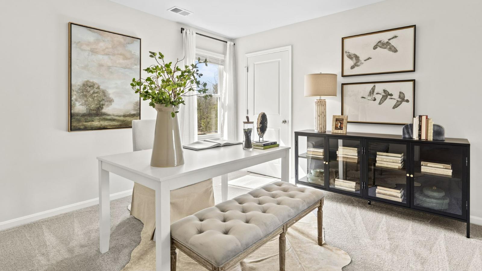 The additional three spacious bedrooms allow for everyone to have privacy and share access to the second full bathroom