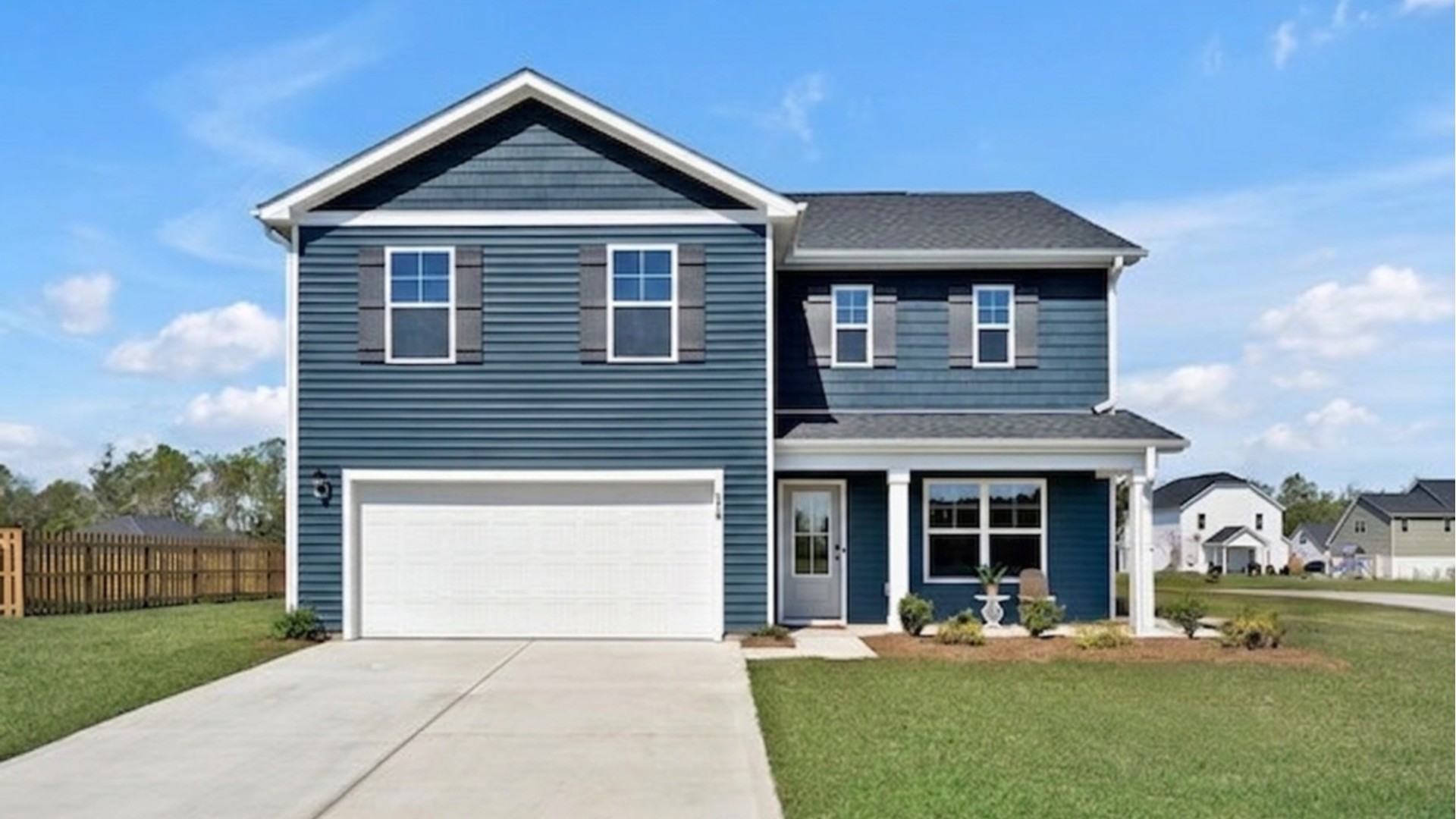 Inside this 4 bedroom, 2.5 bathroom home, you’ll find 2,338 square feet of comfortable living.