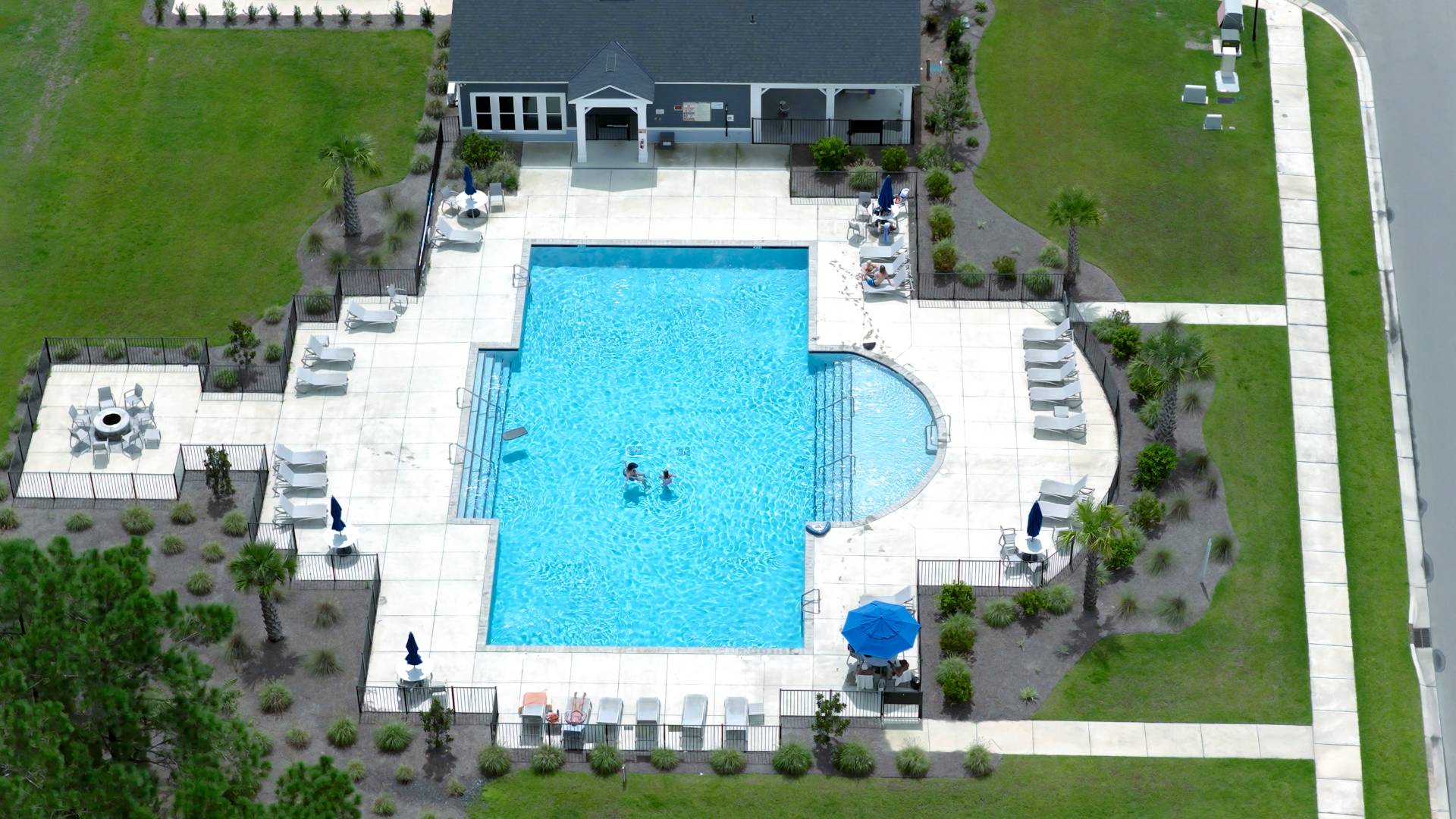Homeowners will enjoy community amenities that include a pool, firepit, pavilion with fitness room.