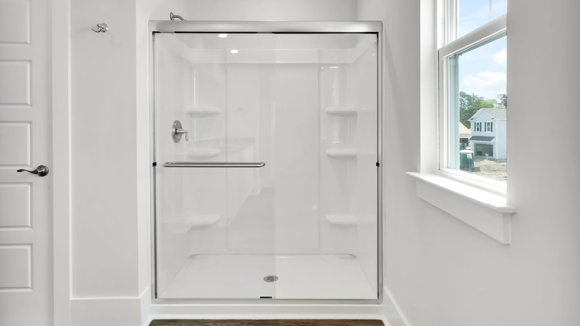Upstairs, the primary bedroom has its own attached bathroom that features a walk-in closet and all the space you need to get ready in the morning. S