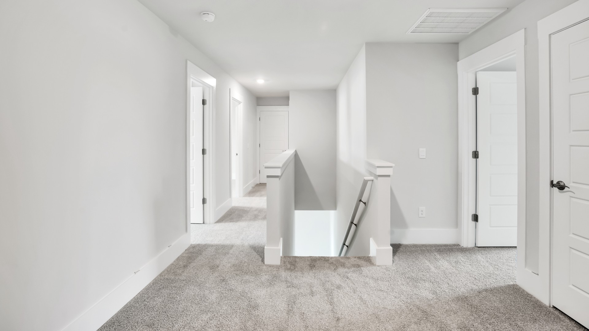 Upstairs, the primary bedroom has its own attached bathroom that features a walk-in closet and all the space you need to get ready in the morning.