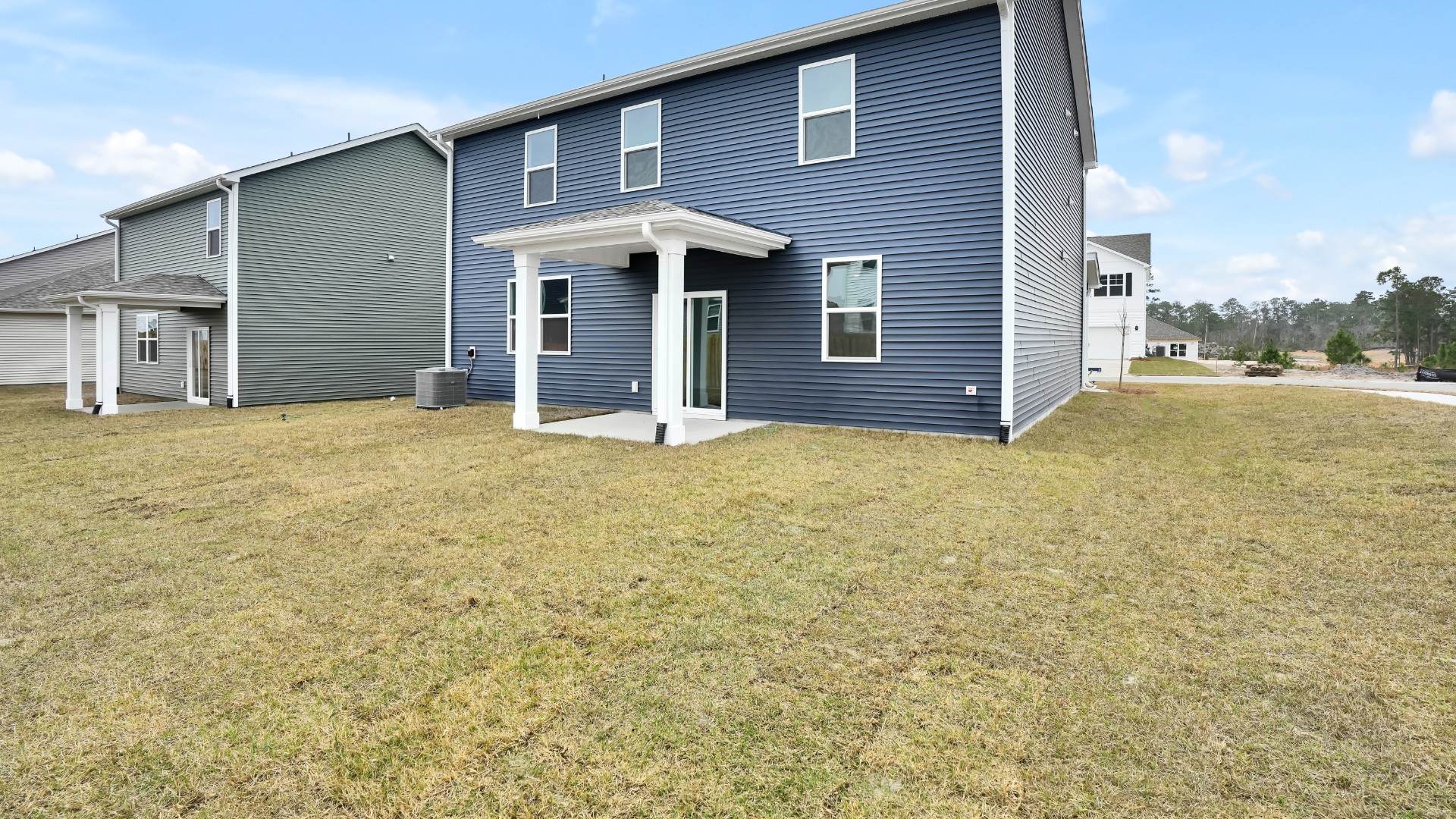 Enjoy the covered rear porch perfect for entertaining and enjoying eastern North Carolina evenings.