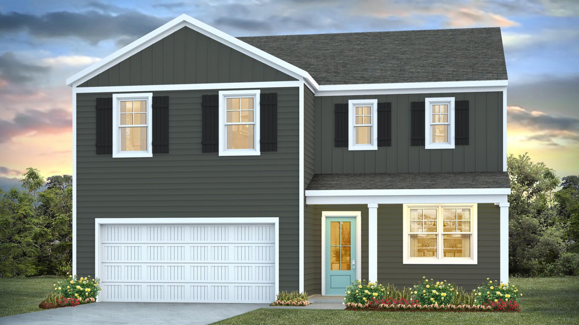 Inside this 4 bedroom, 2.5 bathroom home, you’ll find 2,338 square feet of comfortable living.