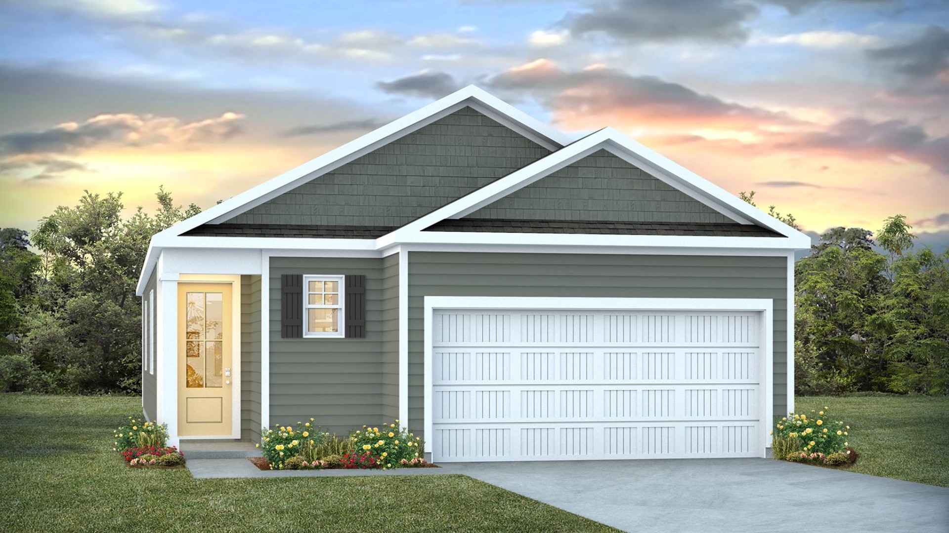 Inside this 3 bedroom, 2 bathroom home, you’ll find 1,459 square feet of comfortable living. This one-story home is meticulously designed to optimize living space through an open-concept layout.