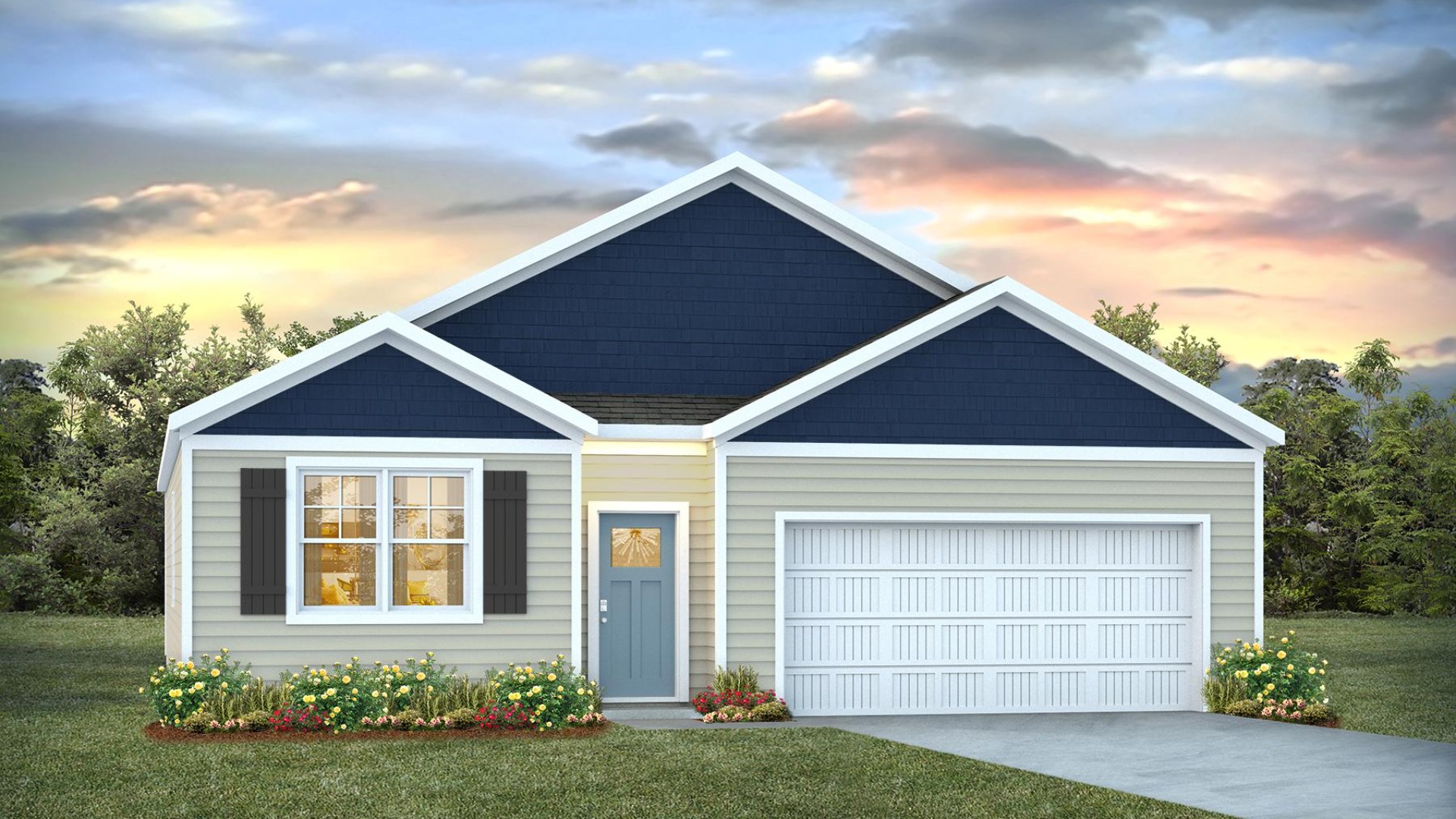 Inside this 4 bedroom, 2 bathroom home, you’ll find 1,774 square feet of comfortable living. The living area is an open concept, where your kitchen, living, and dining areas blend seamlessly into a space perfect for everyday living and entertaining
