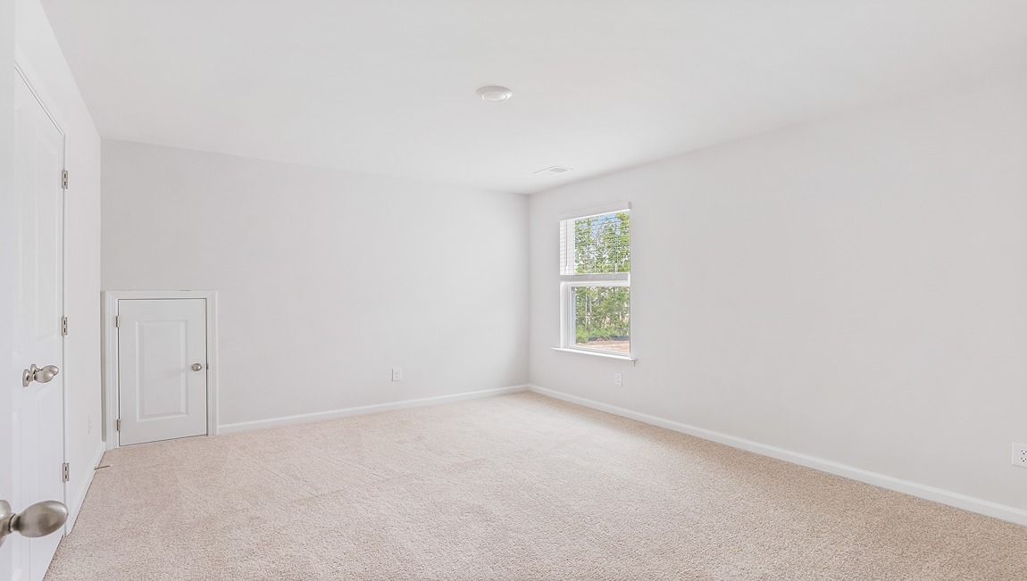 In every bedroom you’ll have carpeted floors and a closet in each room. Whether these rooms become bedrooms, office spaces, or other bonus rooms, there is sure to be comfort.