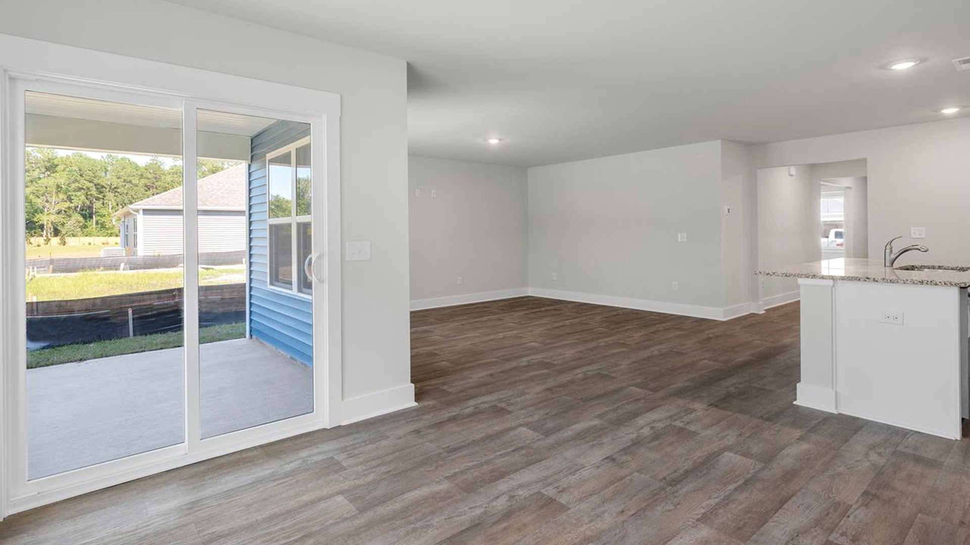 The Aria is a 3-bedroom, 2-bathroom home with 1,618 square feet of open living space. Its centerpiece is the showstopper kitchen, this one-level floor plan is perfect for entertaining or relaxing in style.
