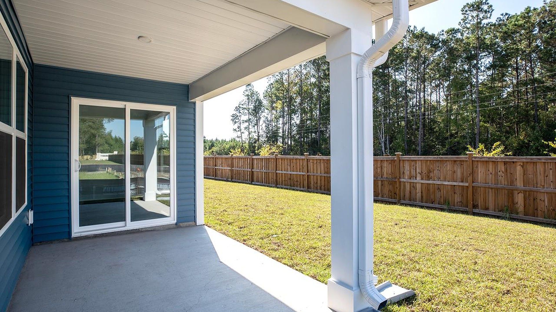 Enjoy the covered porch perfect for entertaining and enjoying the Carolina evenings.