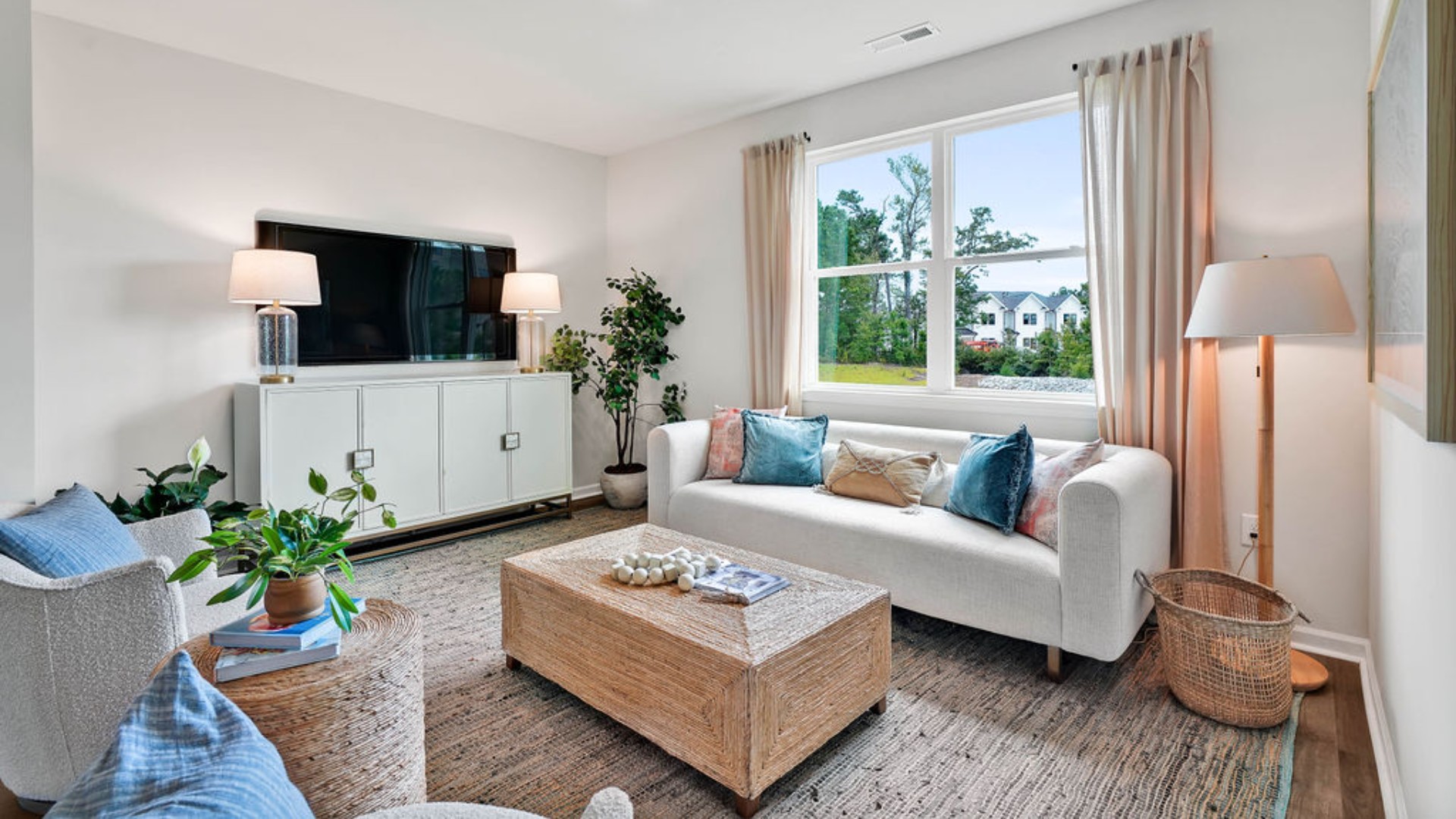 The living area is an open concept, where your kitchen, living, and dining areas blend seamlessly into a space perfect for everyday living and entertaining.