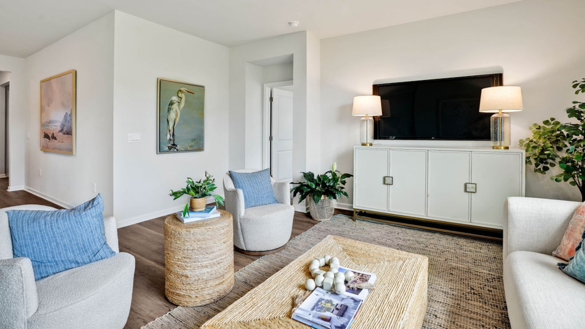 The living area is an open concept, where your kitchen, living, and dining areas blend seamlessly into a space perfect for everyday living and entertaining.