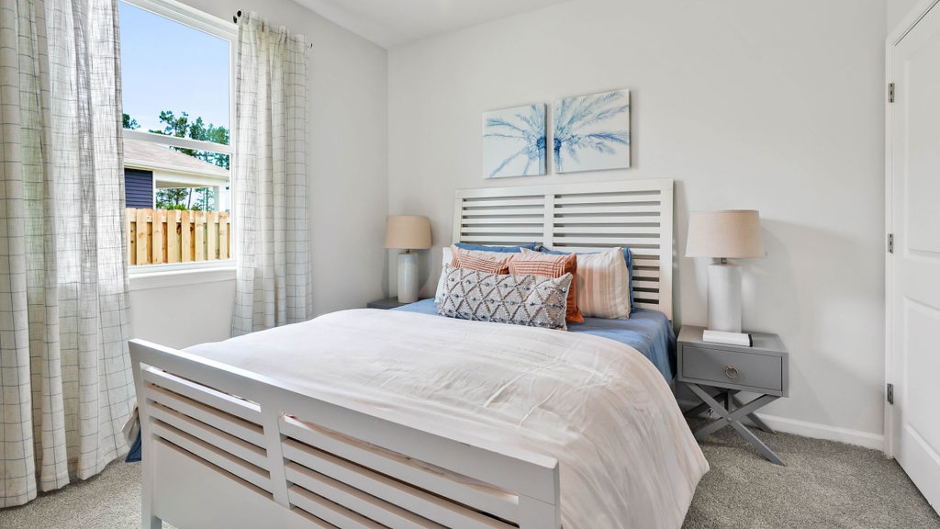 The primary bedroom has its own attached bathroom that features a walk-in closet and all the space you need to get ready in the morning.