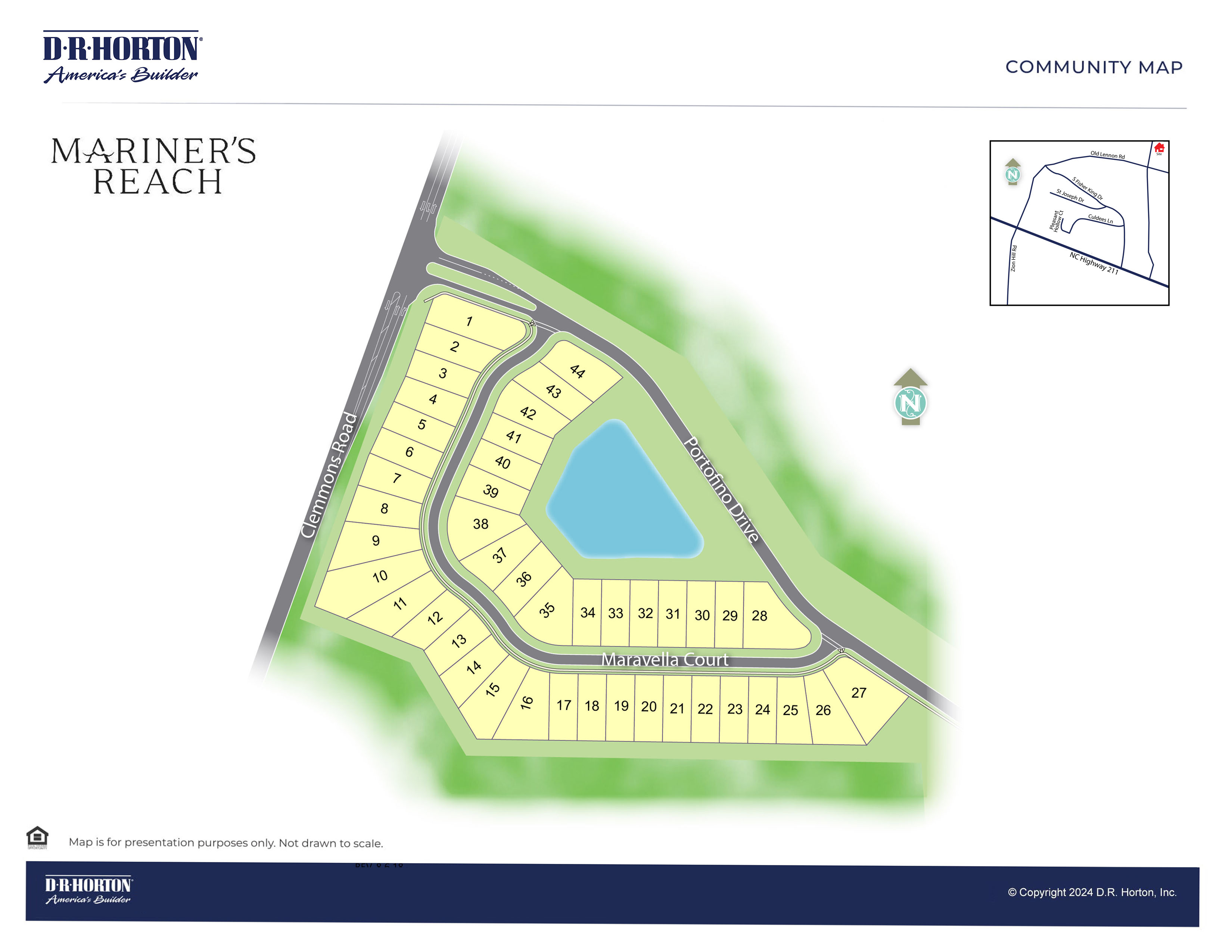 Static Lot Map