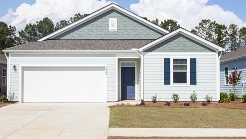 New homes in Leland NC, Brunswick Forest. Our Kerry plan includes a perfectly sized covered back porch that will be perfect to enjoy our warm southern weather. Amenities.