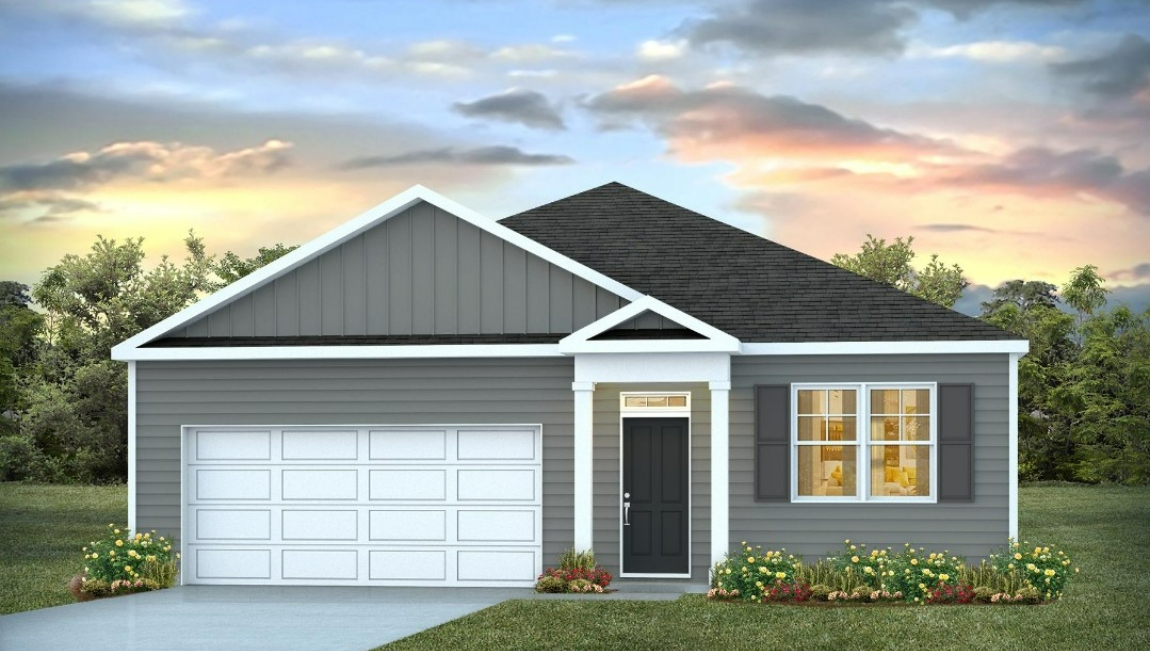 Floor Plan in Hazel Branch at Brunswick Forest 60 Leland, NC D.R