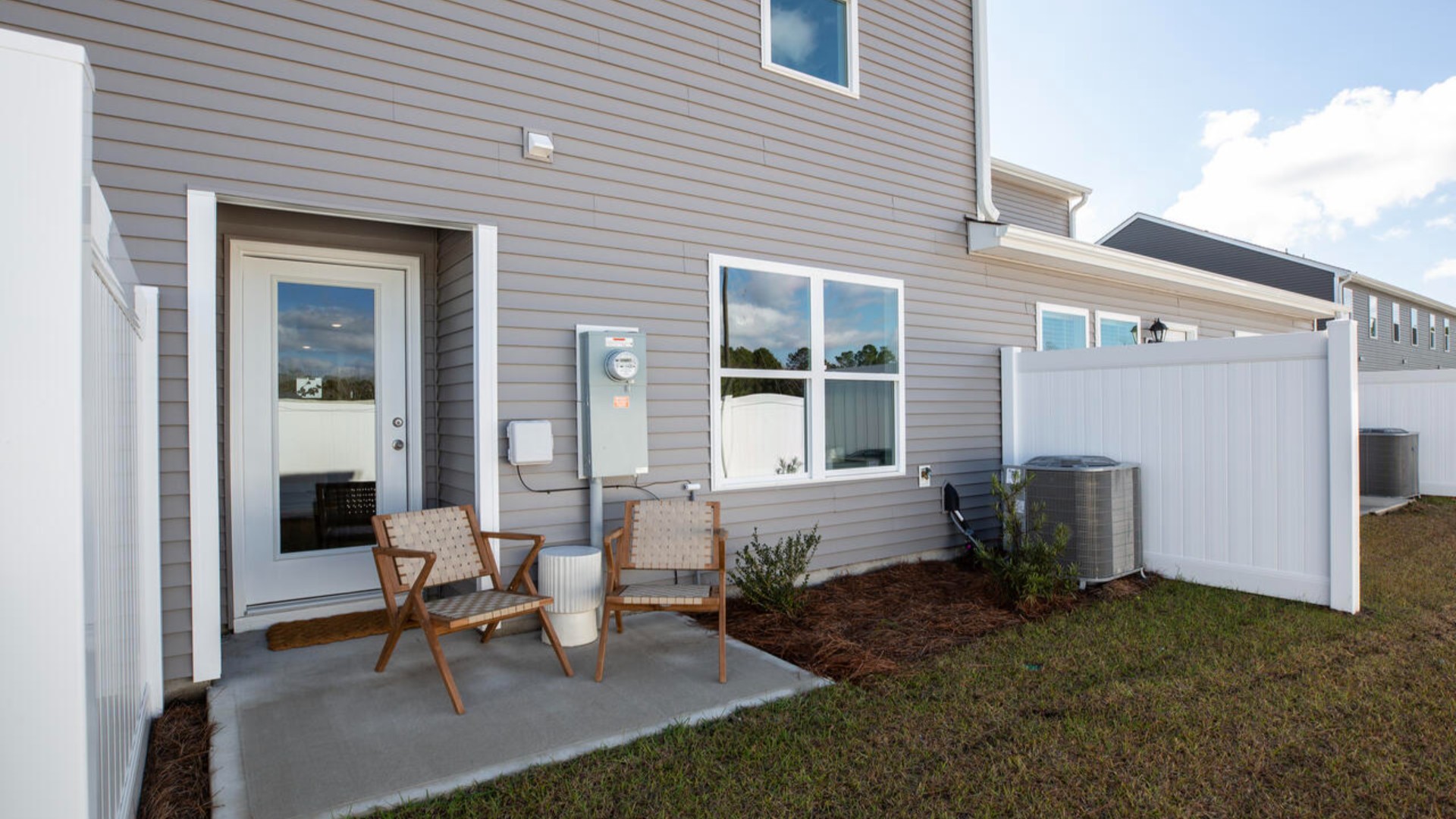 Enjoy the patio perfect for entertaining and enjoying the Carolina evenings.