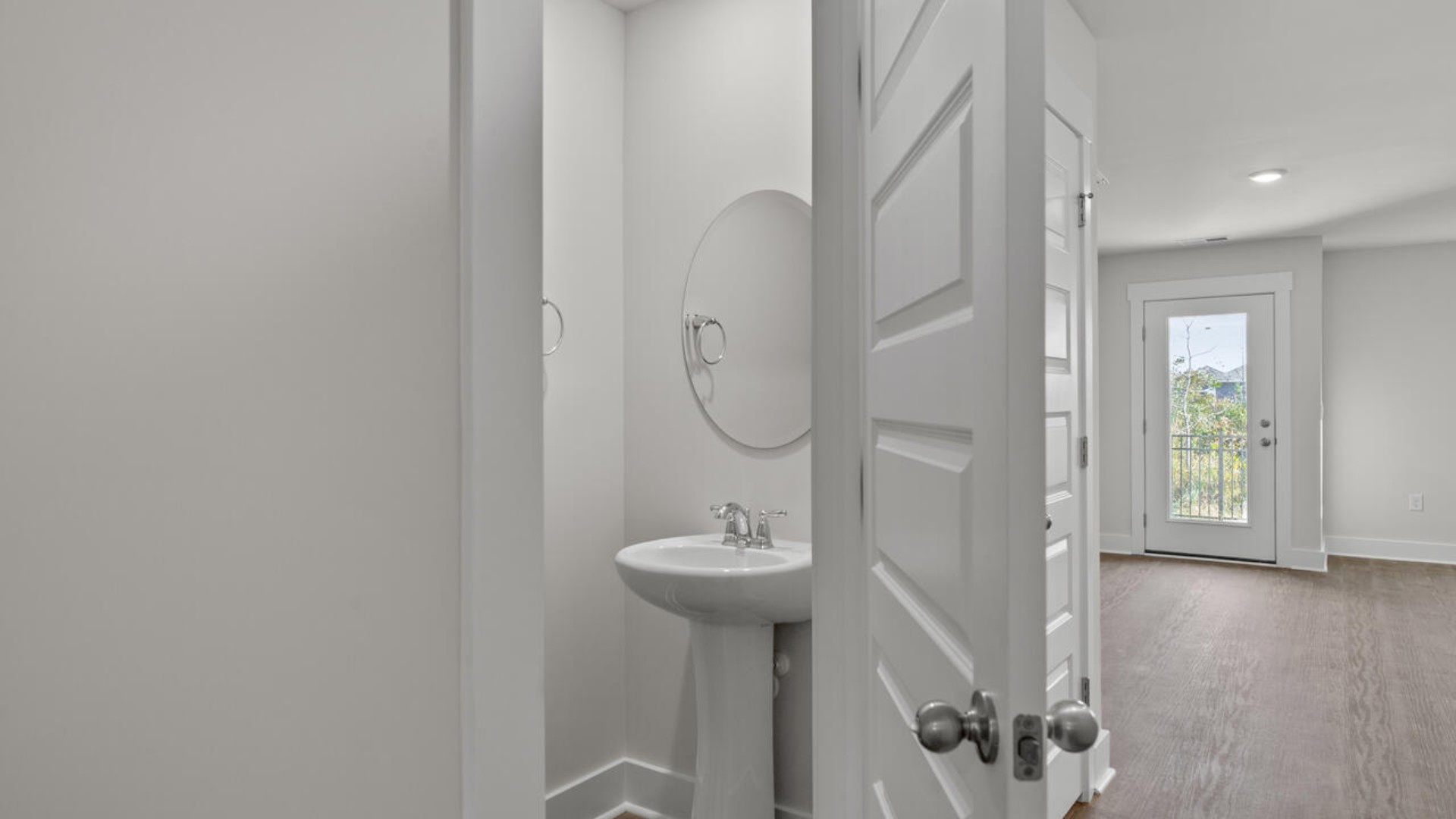 The Pearson floor plan is a thoughtfully designed two-story townhome featuring a single-car garage and open-concept main living area—ideal for entertaining or everyday living.