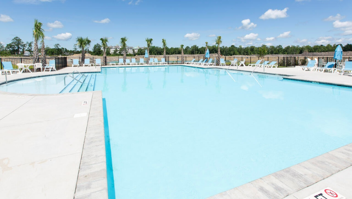 Homeowners enjoy the community amenities that include a large swimming pool, pavilion with fitness room, firepit, sand volleyball, tot lot, sport court and walking trails.
