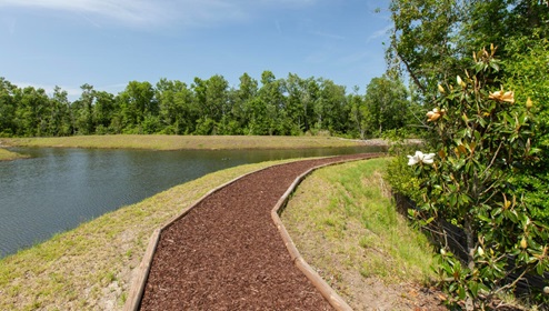 Homeowners will enjoy variety of resort-style amenities, including a pool, fitness center, playground, basketball, tennis, pickleball, and volleyball courts.