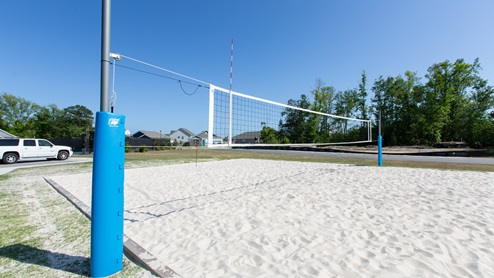 Homeowners will enjoy variety of resort-style amenities, including a pool, fitness center, playground, basketball, tennis, pickleball, and volleyball courts.