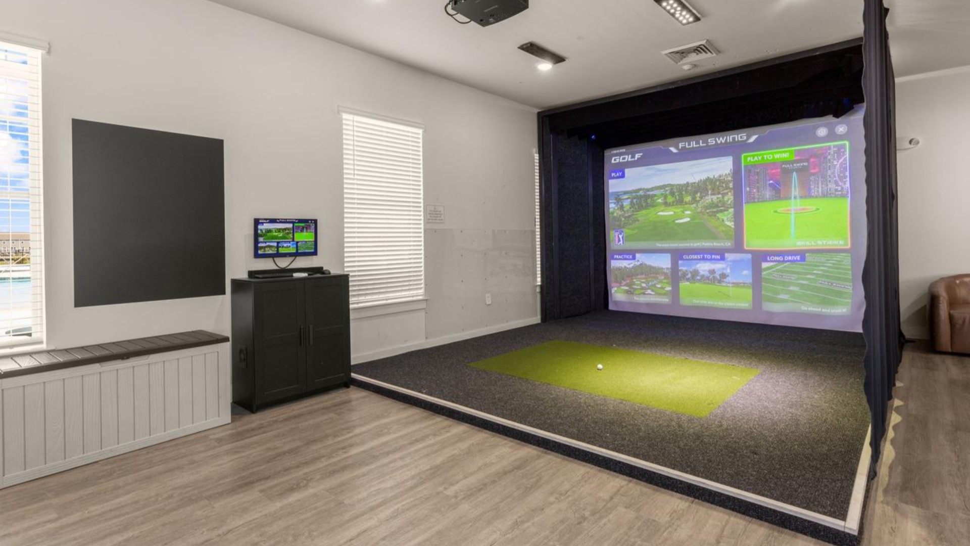 Homeowners will enjoy a resort style swimming pool, clubhouse with fitness room, golf simulator, full kitchen, firepit area, multi-game court, discovery playground and amenity pond.