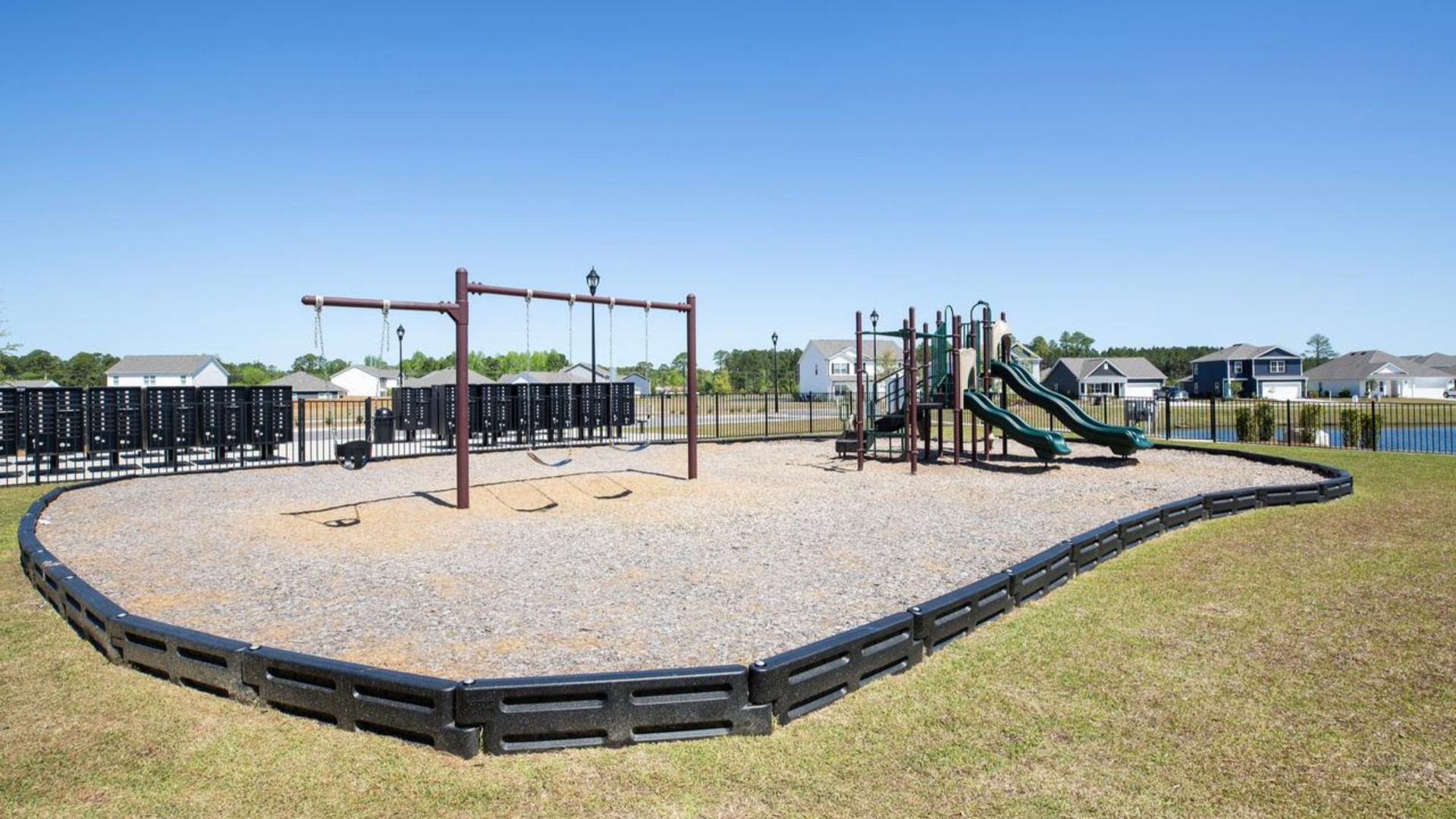 Homeowners will enjoy a resort style swimming pool, clubhouse with fitness room, golf simulator, full kitchen, firepit area, multi-game court, discovery playground and amenity pond.